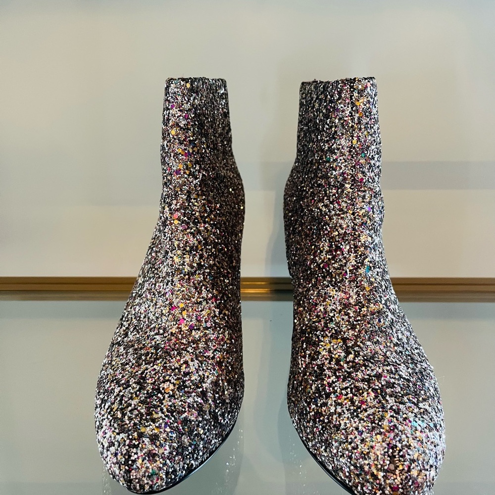 ASOS Island River Glitter Ankle Boot